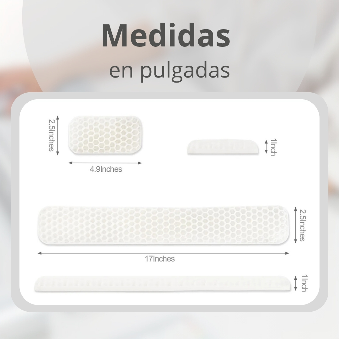 Miniatura 6 de SOPORTE MUÑECA TECLADO ERGONÓMICO SUAVE